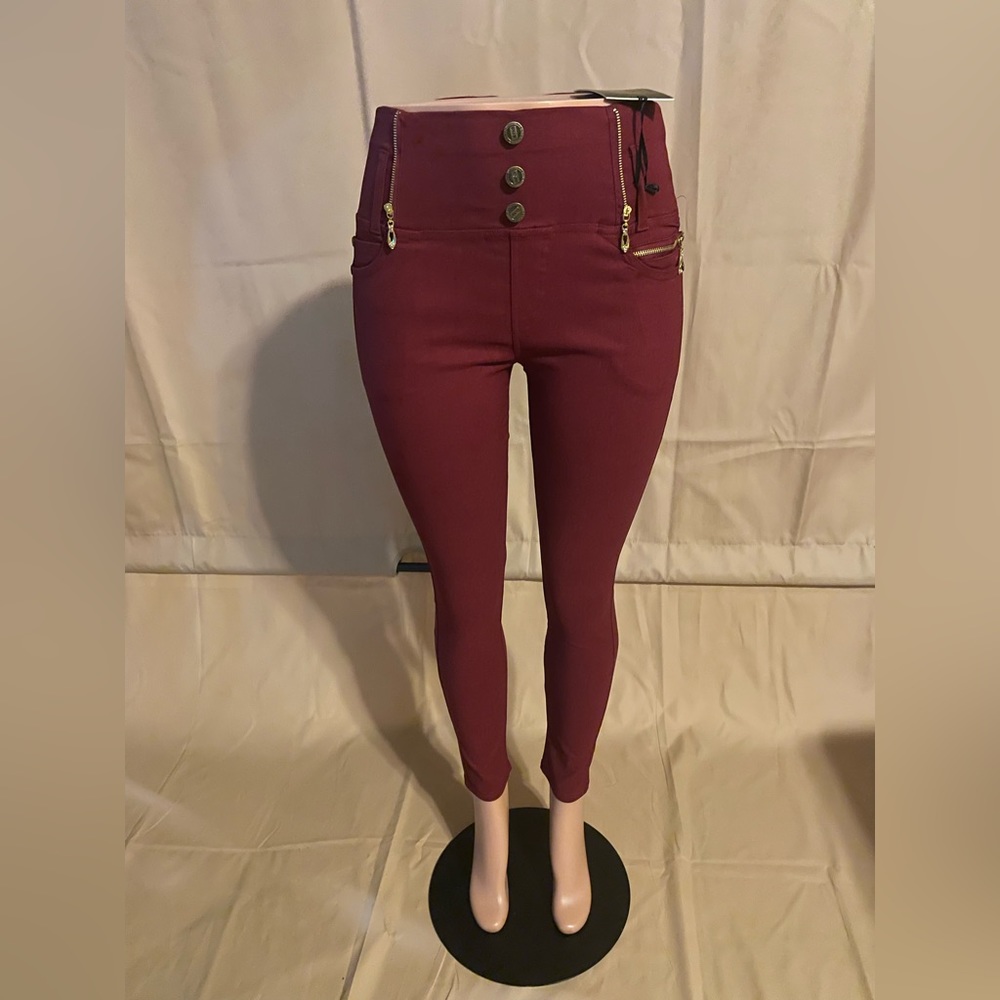 Indero Wine Jean Jeggings pants